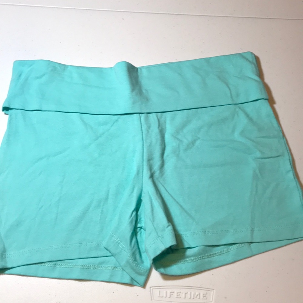 Women’s Casual Stretch Shorts with fold down waist